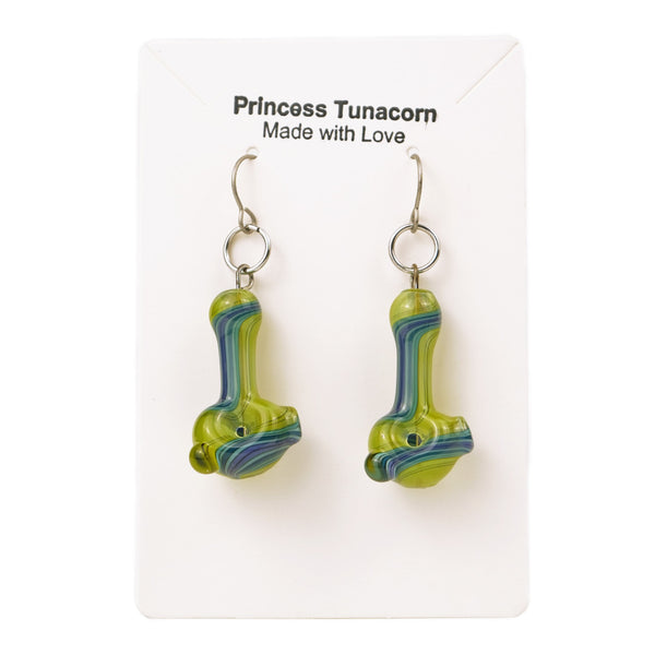 Princess Tunacorn • Mini Pipe Earrings