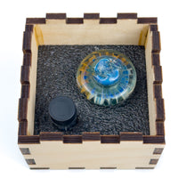 Teurfs • Blue Stardust Honeycomb Spinner Cap